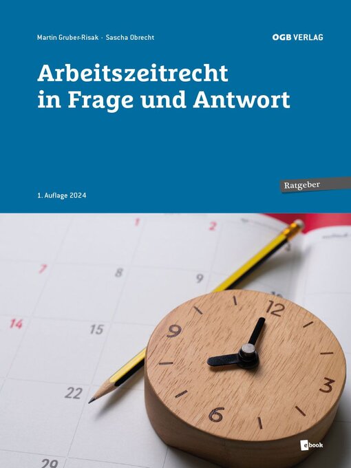 Cover image for Arbeitszeitrecht in Frage und Antwort